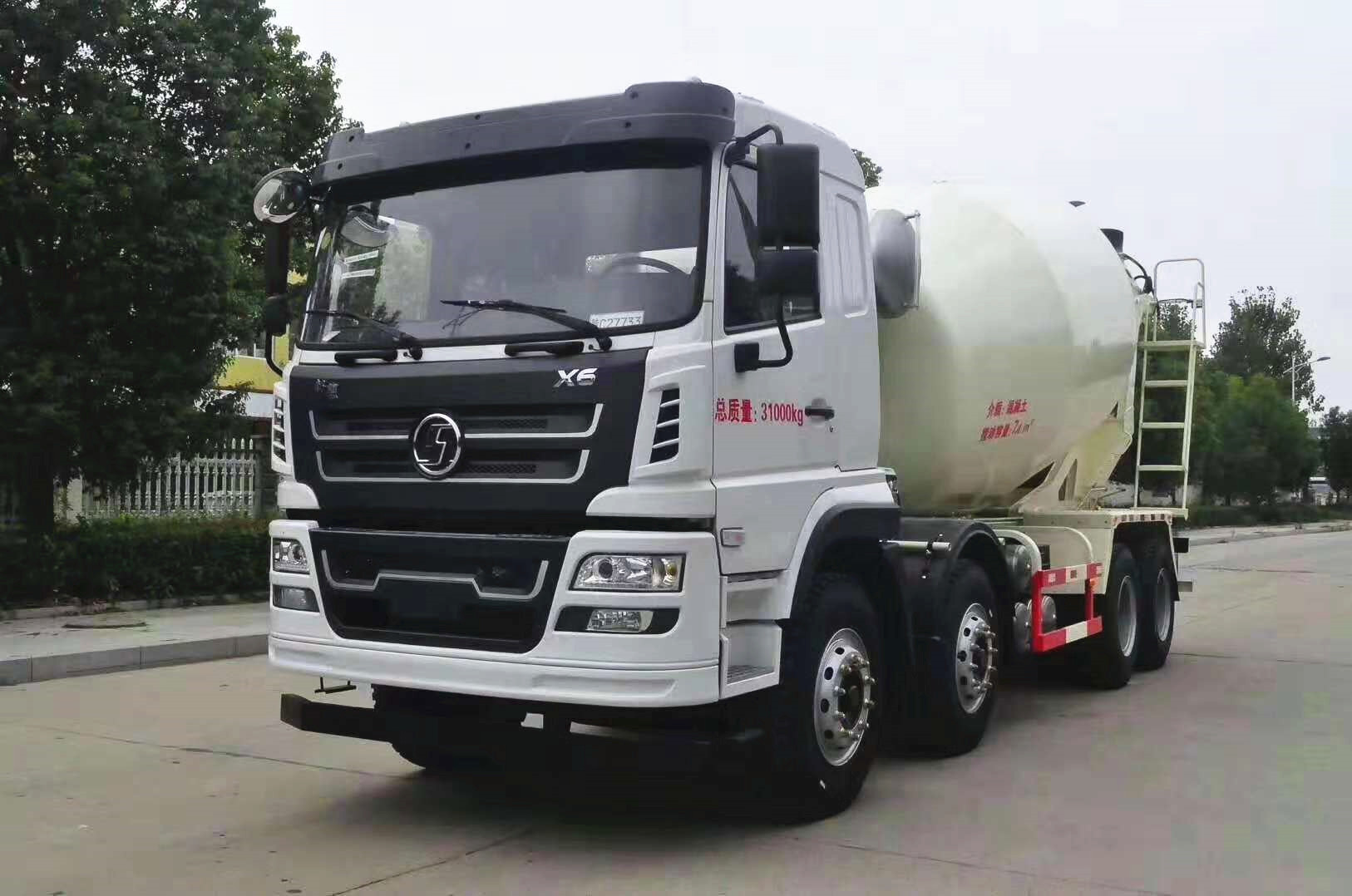 12-14方 陕汽轩德 轻量化搅拌车