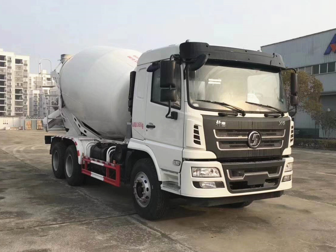 8-10方 陕汽轩德后八轮 搅拌车