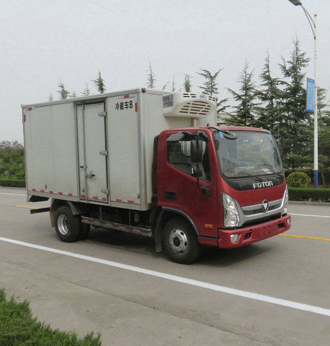 奥铃捷运国六蓝牌冷藏车