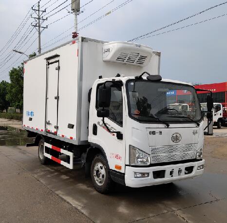 解放J6F蓝牌冷藏车